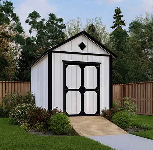 shed for storage