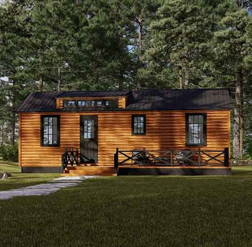 pre built cabins texas